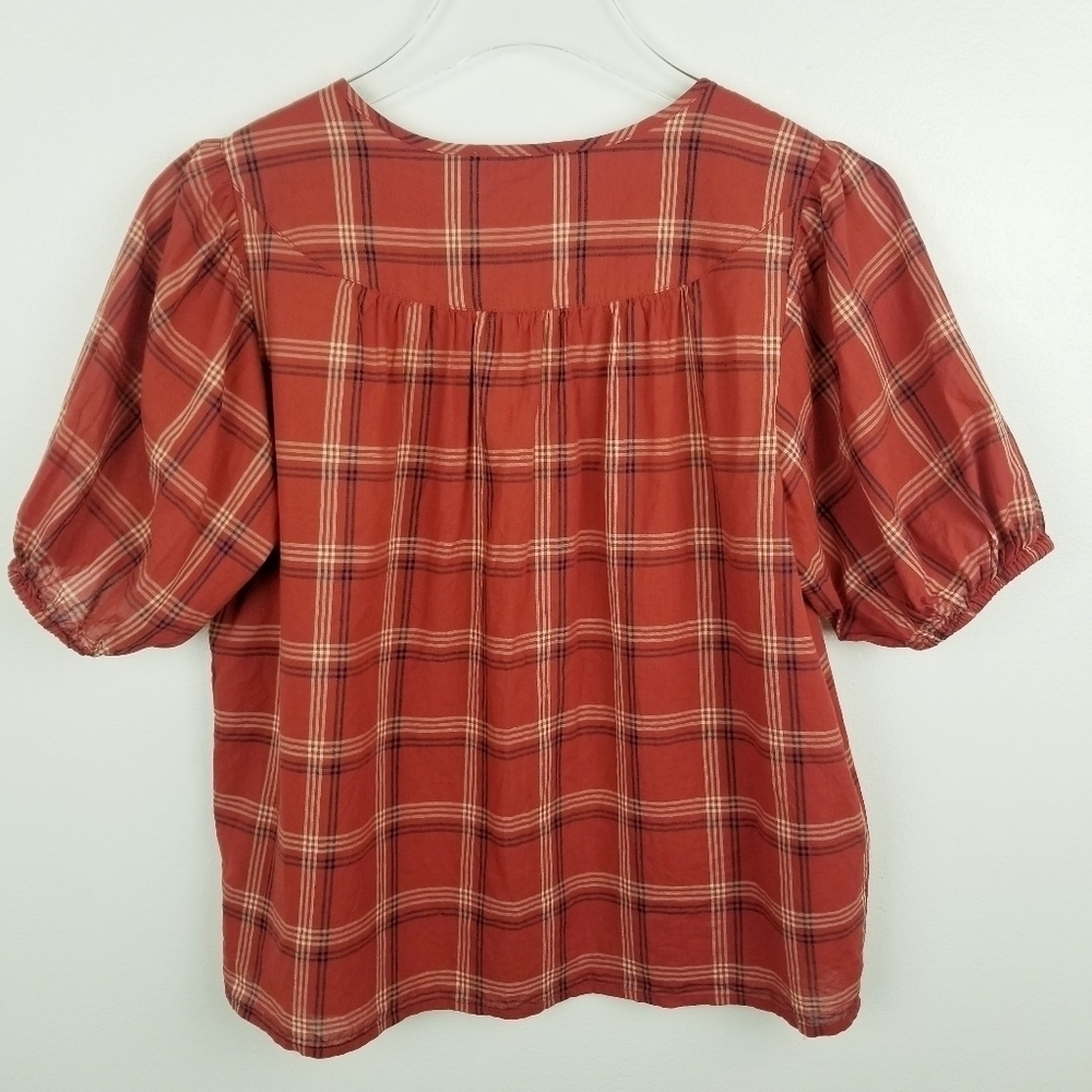 Madewell Prose Shirt in Plaid AK026 - Picture 4 of 9